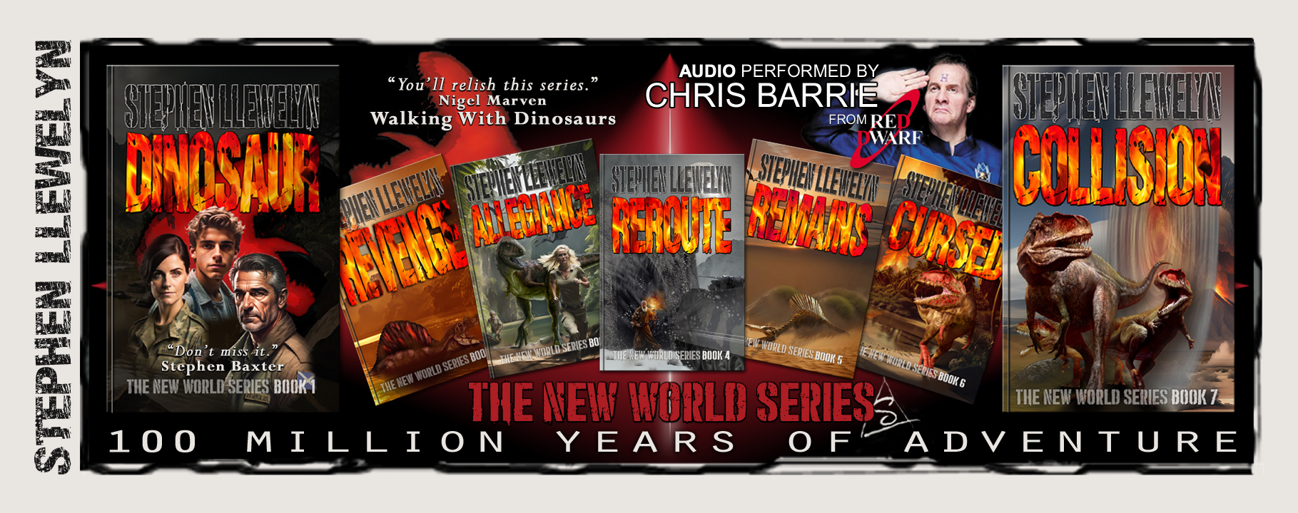 The New World series by Stephen Llewelyn