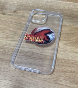 Stephen Llewelyn's New World Series DINOSAUR Phone Covers for iPhone and Galaxy.