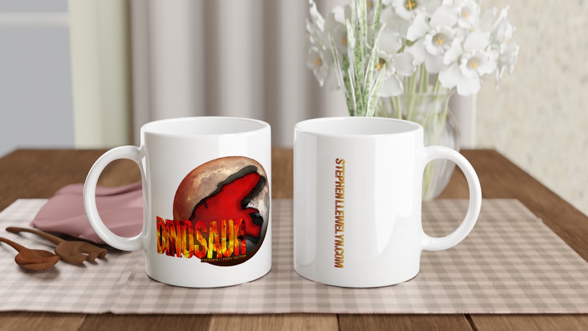 Stephen Llewelyn's New World Series mugs, DINOSAUR