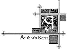 Authors notes